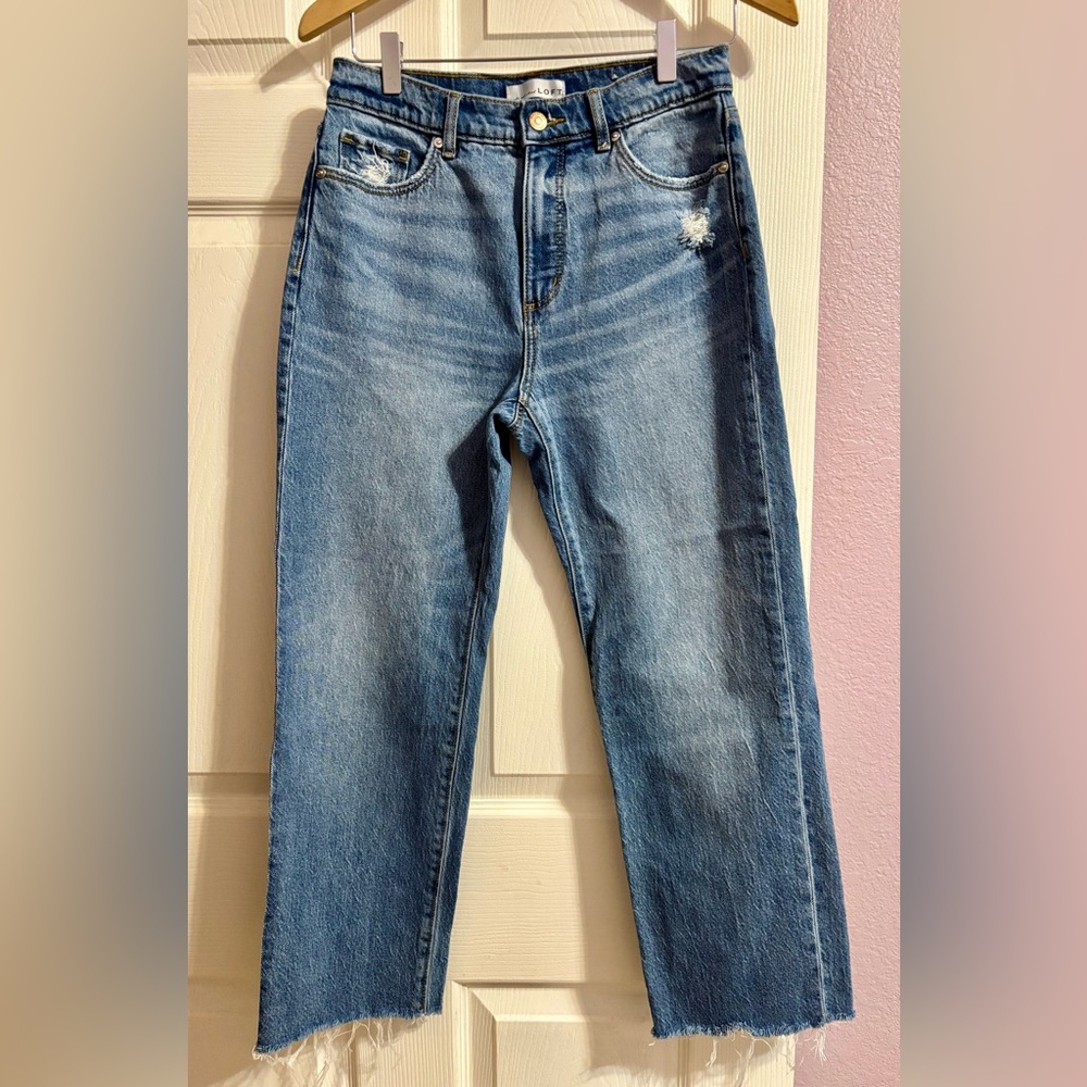 LOFT Women's Straight Leg Jeans -